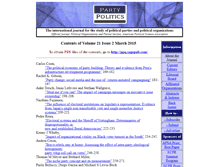 Tablet Screenshot of partypolitics.org